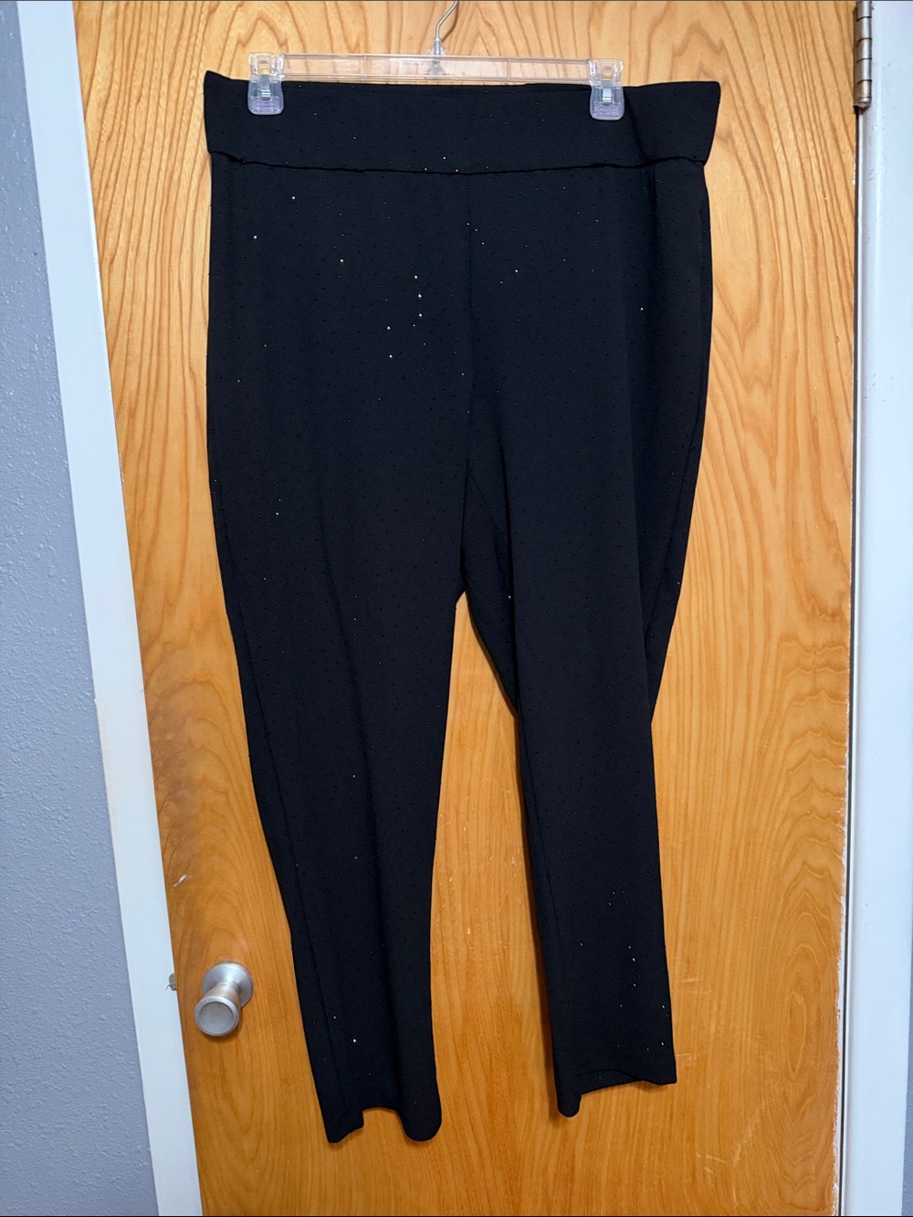 Jones New York Black Skinny Ponte Pull-On Pants
